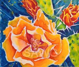 Desert Bloom 2 by Maureen Henson-Brunke